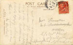 J M Postcard  -  Caledonia Series  -  King's Road, Portobello  -  Back of the postcard
