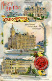 Postcard by W & A K Johnson  -  North British Railway Company Hotels