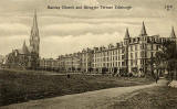 Postcard published by John R Russel of Edinburgh (JRRE)  -  Barclay Church and Glengyle Terrace