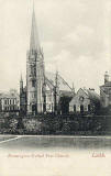 Postcard published by John R Russel of Edinburgh (JRRE)  -  Bonnington United Free Church, Leith