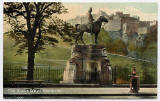 J S & S, Edinburgh  -   Royal Scots Greys Statue in West Princes Street Gardens