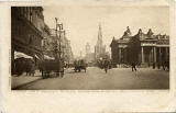 Postcard  -  James Patrick  -  Castle Series  -  Princes Street and Royal Institution