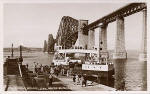 The Forth Bridge and the ferry boat, Queen Margaret, on the Queensferry Passage, moored at Hawes Pier, South Queensferry.  When might this photo have been taken?