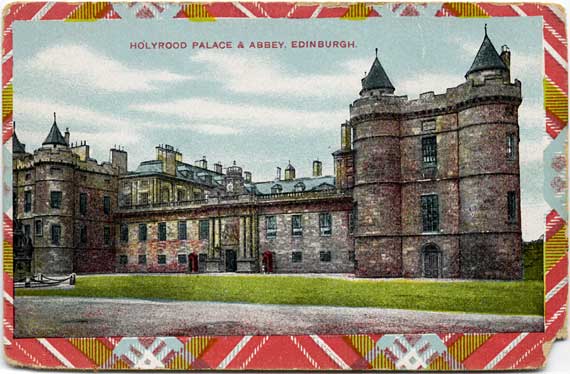 Postcard by A Louis Reis & Co  -  Holyrood Palace