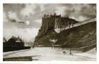 Edinburgh Castle from Johnston Terrace  -  Post Card  -  js & S  -  The St Giles Series