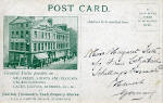 The back of a Patrick Thomson postcard  -  Jeanie Deans' Cottage