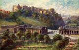 Raphael Tuck "Oilette" postcard  -  Castle and National Galleries