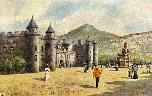 Raphael Tuck "Oilette" postcard  -  Holyrood Palace
