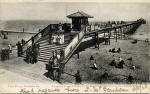 Portobello Pier  -  a postcard by V and S Ltd, produced for thePicture Post Card Bureau