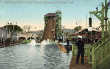 Valentine Postcard of the Water Chute at the Scottish National Exhibition, Edinburgh 1908