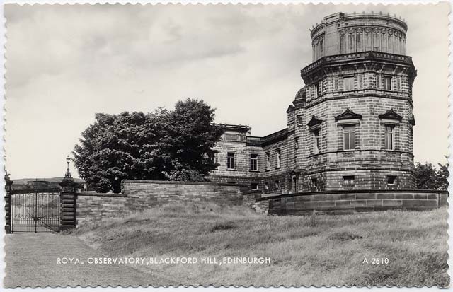 Postcard by Valentine, 1935  -  Royal Observatory, Blackford Hill