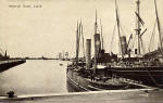Imperial Dock, Leith  -  A Valentine Postcard, photographed 1906