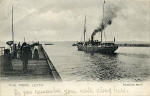 The Piers, Leith  -  A Valentine Postcard, photographed 1902