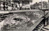 Valentine Postcard  -  Floral Clock in Princes Street Gardens, Edinburgh  -  1960