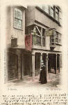 Marshall Wane  -  Postcard of an exhibit in the1886 Exhibition  -  Edinburgh Old Town, A Booth