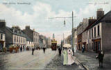 WR&S Postcard  -  Musselburgh High Street  -  Card posted 1905