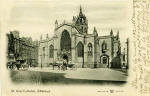 St Giles Cathedral  -  A postcard in the W R & S 'Reliable' series
