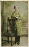 Jerome postcard  -  Portrait of a Lady  -  1933  -  hand-coloured