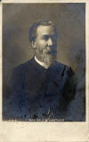 John R Russell:  A postcard portrait of Rev Dr J B Hastings.  The photogrpaher is not named.