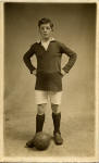 GR Mackay  -  Postcard Portrait  -  Young Footballer