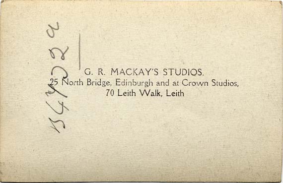 GR Mackay  -  Back of a Postcard Portrait  -  Lady