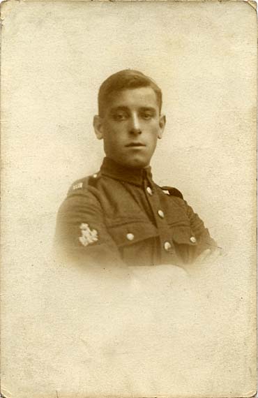 GR Mackay  -  Postcard Portrait  -  Soldier