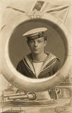 Postcard from Morriso's Studio  -  Sailor  -  HMS Gibraltar  -  John, Deck Hand
