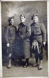 Morrison's Postcard  -  Three Soldiers