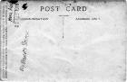 The Back of a Postcard Portrait by E W Parken  -  Michael Woodley's Great Aunt in an RAF Van, 1919