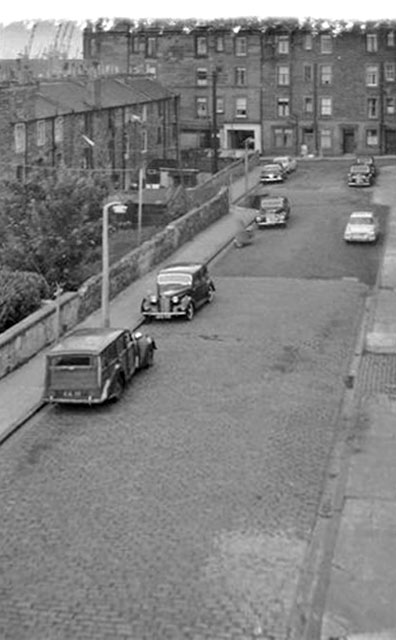 View to the east along Princes Street from close to the junction with Castle Street