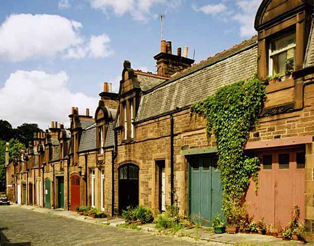 Belford Mews - close to the Water of Leith and Dean Village