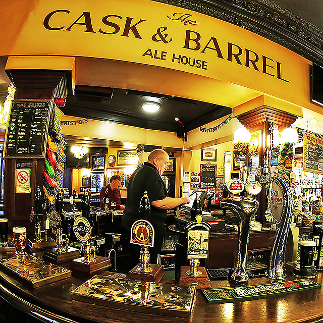 'Cask & Barrrel', 115 Broughton Street, Edinburgh - 2014