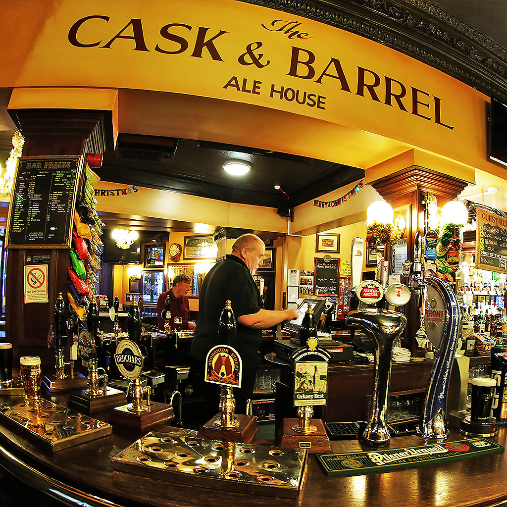 'Cask & Barrrel', 115 Broughton Street, Edinburgh - 2014