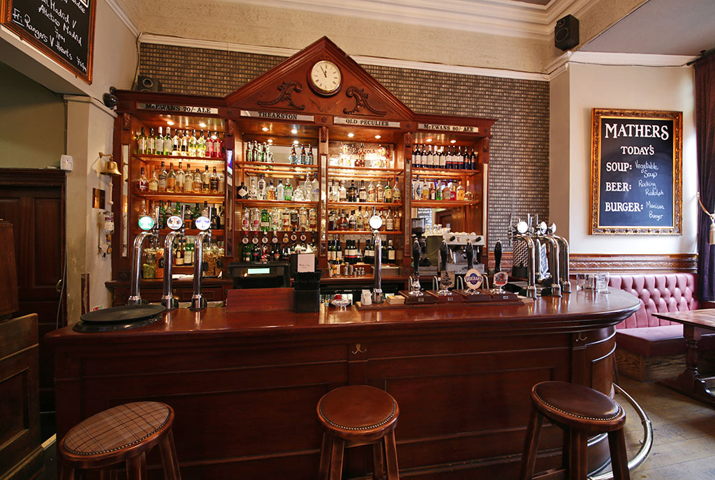 'Mather's Bar',  25 Broughton Street, Edinburgh  -  Photo taken 2015