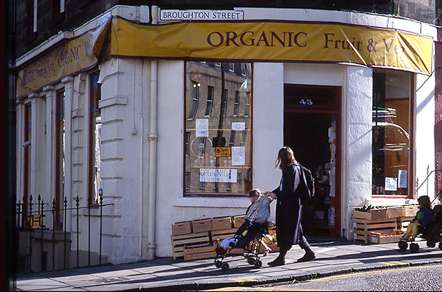 45 Broughton Street, Organic Fruit + Veg, 2000