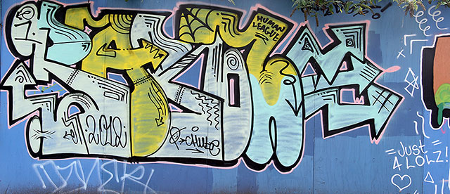 Street Art and Graffiti, Calton Road, Edinburgh  -  August 2012