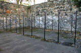 The Drying Area for Washing at Coatfield Lane, off Constitution Street, Leith  -  Photograph taken November 2005