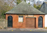 Colinton Road  -  Toilet Block, formerly tram ticket office at Colinton Terminus