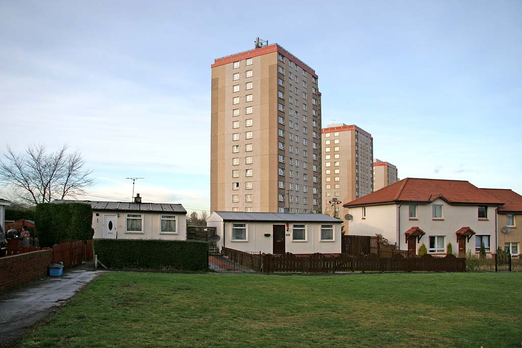 Craigour Avenue  -  Housing including prefab houses erected in the 1940s