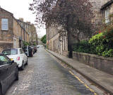 Dean Street, Stockbridge, Edinburgh - location from which a coach outing departed several decades earlie