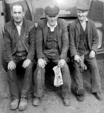 Three workers from William Waugh, Metal Merchants, 6 and 8, Dumbiedykes Road