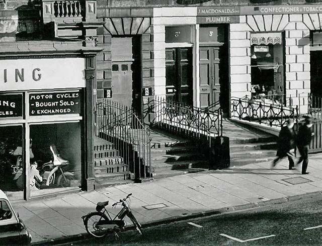 Dundas Street, New Town, Edinburgh  -  Around 1961 