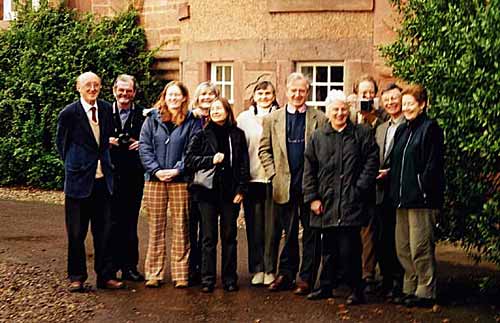 Members of the Scottish Society for the History of Photography on a visit to Hospitalfield House, Arbroath  -  13 December 2003