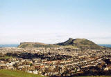 View from Blackford Hill towards Arthur Seat
