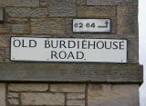 Burdiehouse  Bordeaux Place street sign