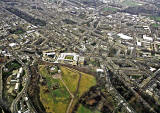 Aerial Photograph  -  Looking to the NW across Calton Hill  -  6 December 2003