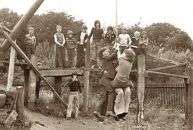Children's playground 'The Venchie' - Craigmillar, Around 1978