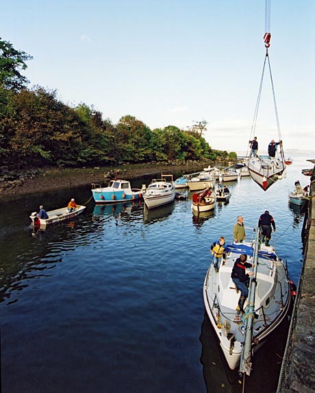 End of the Sailing Season at Cramond  -  11 October 2003