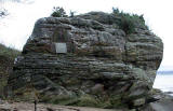 The Eagle Rock on the Dalmeny Estate  -  November 2005