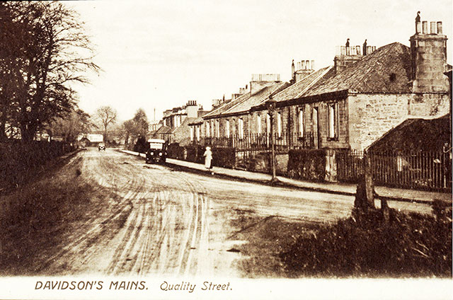 Davidson's Mains, Quality Street  -  Around 1910?